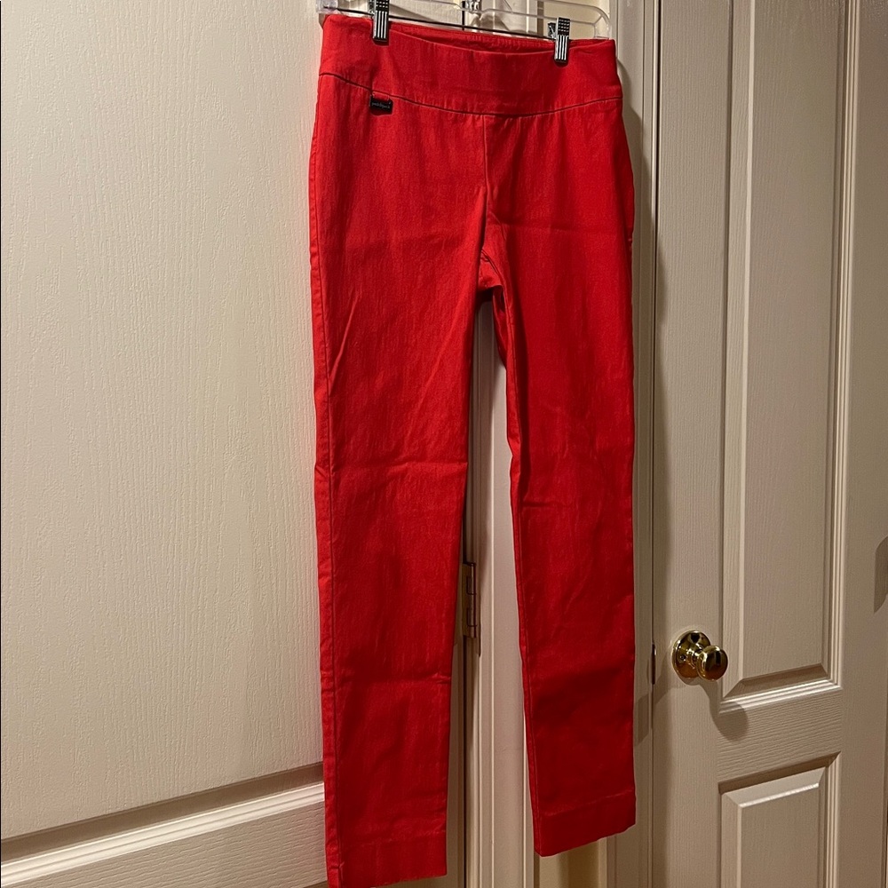 Peck & Peck Bold Red Trousers